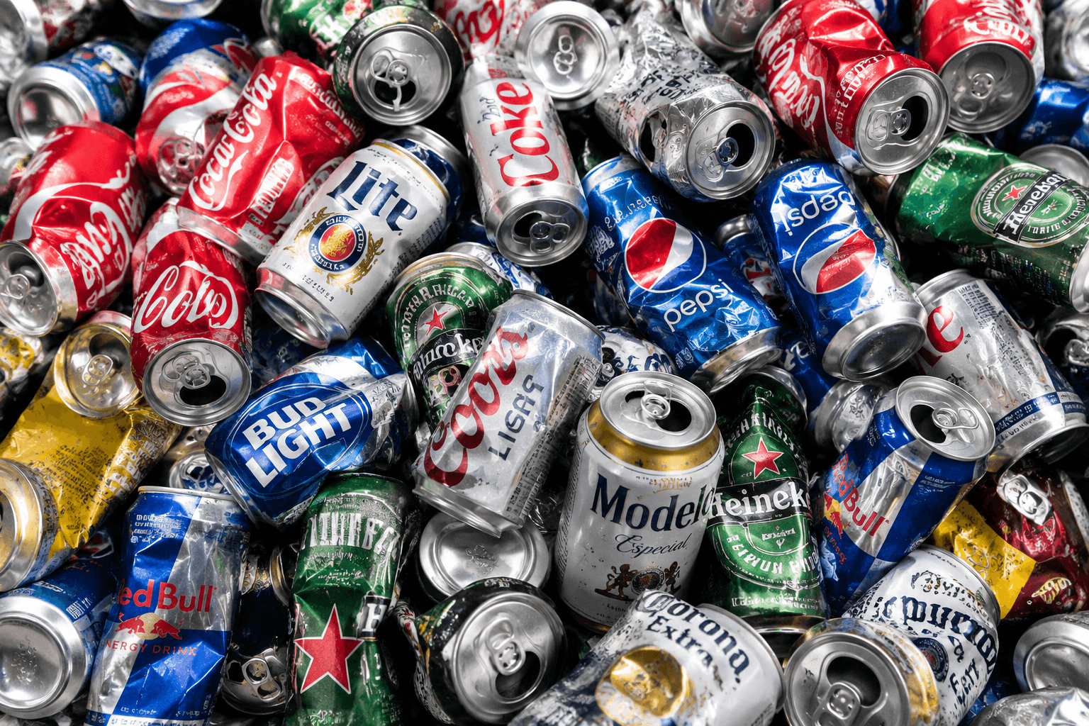 Aluminum cans